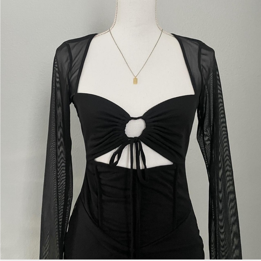 Pretty Little Thing Black Mini Dress